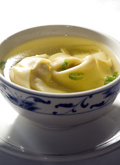 Image showing chinese wonton soup 