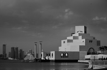 Image showing Doha bay view