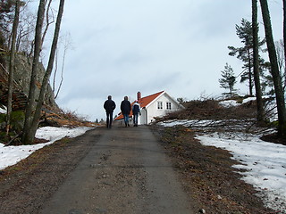 Image showing Walking
