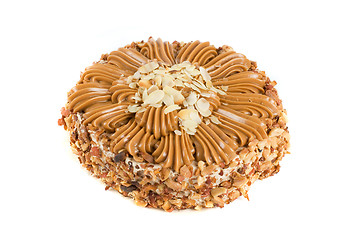 Image showing tasty nuts cake