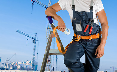 Image showing steeplejack