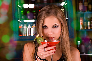 Image showing Clubbing girl