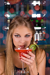 Image showing Clubbing girl