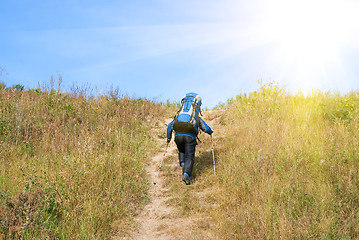 Image showing Hiker