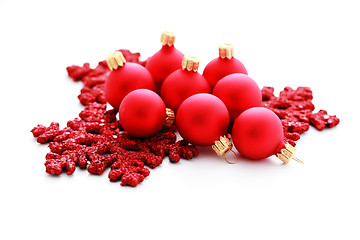 Image showing red balls