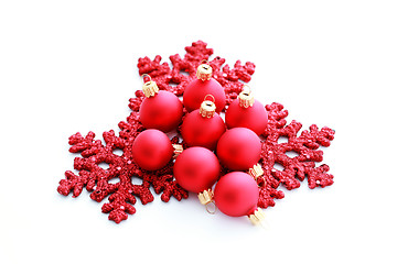 Image showing red balls