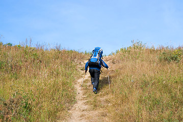 Image showing Hiker