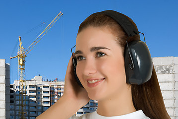 Image showing Safety earphone