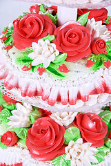 Image showing wedding cake