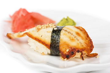 Image showing unagi sushi