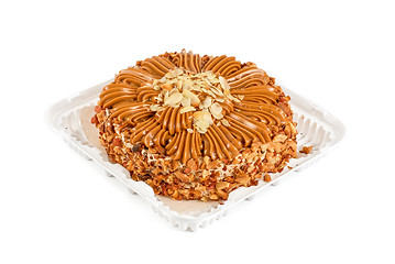 Image showing tasty nuts cake