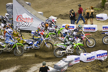 Image showing Motocross