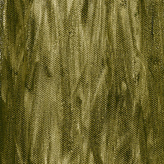 Image showing grunge green brown canvas background