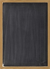 Image showing blank blackboard sign