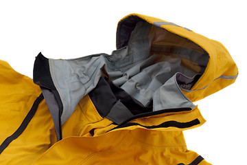 Image showing waterproof breathable paddling jacket with hood