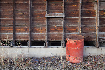 Image showing old farm scene