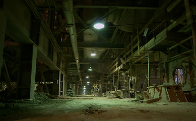 Image showing Old abandoned factory