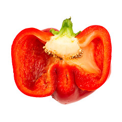 Image showing Half of pepper