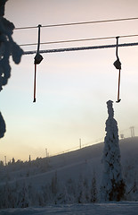 Image showing ski resort view