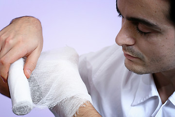 Image showing Portrait of a young doctor.