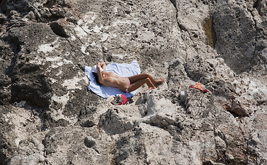 Image showing Sunbath Croatia