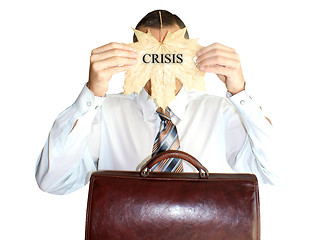 Image showing finance crisis