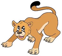 Image showing Cartoon puma