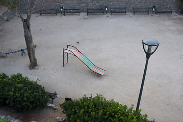 Image showing Empty playground