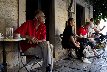 Image showing Croatian cafe