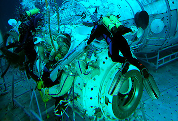 Image showing Spacewalk Training in the Water