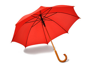 Image showing Red Umbrella