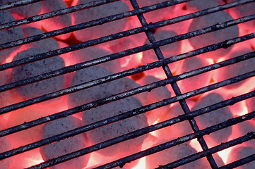 Image showing charcoal grill