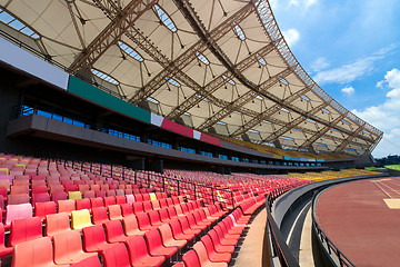 Image showing Stadium seats