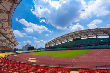 Image showing Stadium seats