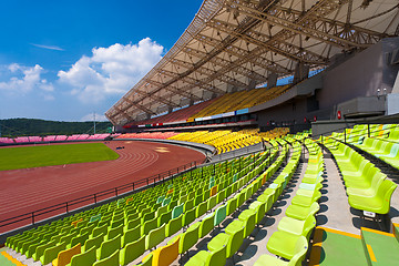 Image showing Stadium seats