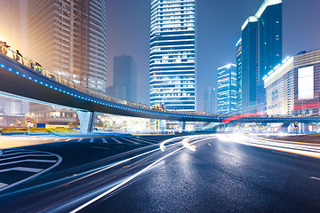 Image showing light trails