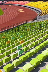 Image showing Stadium seats