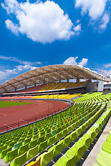 Image showing Stadium seats