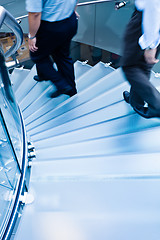 Image showing Modern Glass Staircase