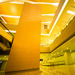 Image showing walkway of airport