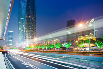 Image showing light trails