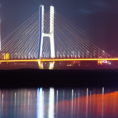 Image showing bridge night