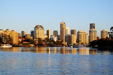 Image showing Brisbane City Skyline Australia