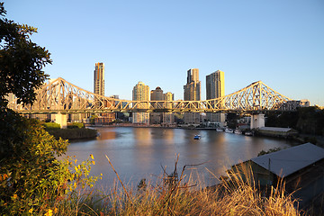 Image showing Story Bridge Brisbane Australia