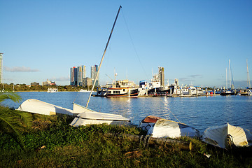 Image showing Southport Broadwater Gold Coast Australia