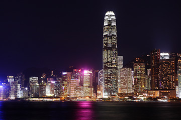 Image showing skyscrapers in Hong Kong