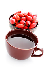Image showing rose hips tea