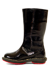 Image showing Black boot