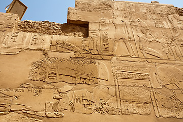 Image showing ancient Egyptian bas-relief