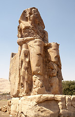 Image showing colossus of memnon